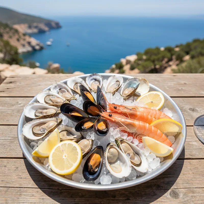 Illustration — Fruits de mer sur la côte varoise : ports et marchés