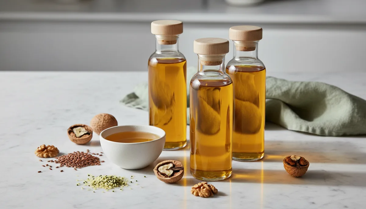 Illustration — Huiles riches en oméga 3 : classement, bienfaits et conseils d'utilisation