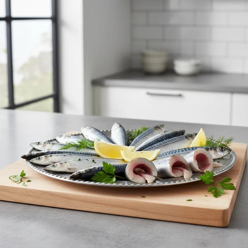 Illustration — Liste des poissons gras riches en oméga 3 : tableau complet et bienfaits