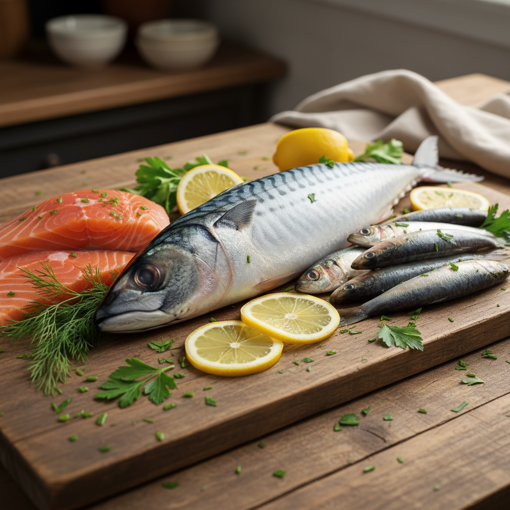 Illustration — Poissons riches en oméga 3 : classement complet et bienfaits santé