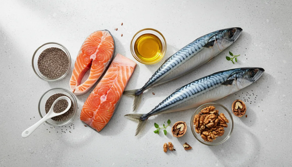 Illustration — Tableau des aliments riches en oméga 3 : classement complet