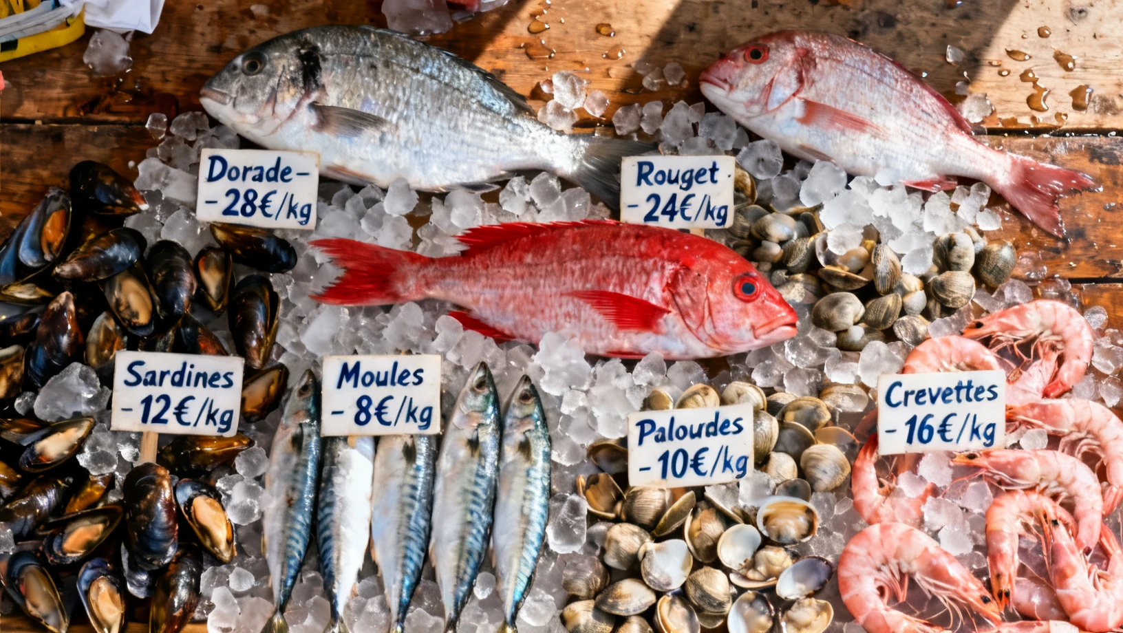 Guide d'achat fruits de mer